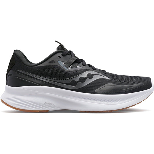 Women's Saucony Guide 15, BLACK/GUM, 6 B Medium - Skoutley Outdoors LLC