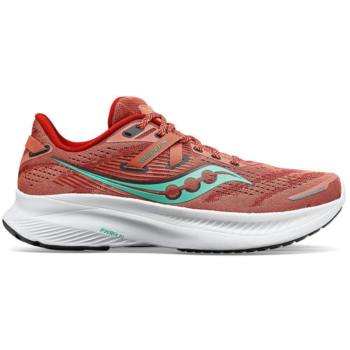 Women's Saucony Guide 16, Soot/Sprig, 6.5 B Medium - Skoutley Outdoors LLC