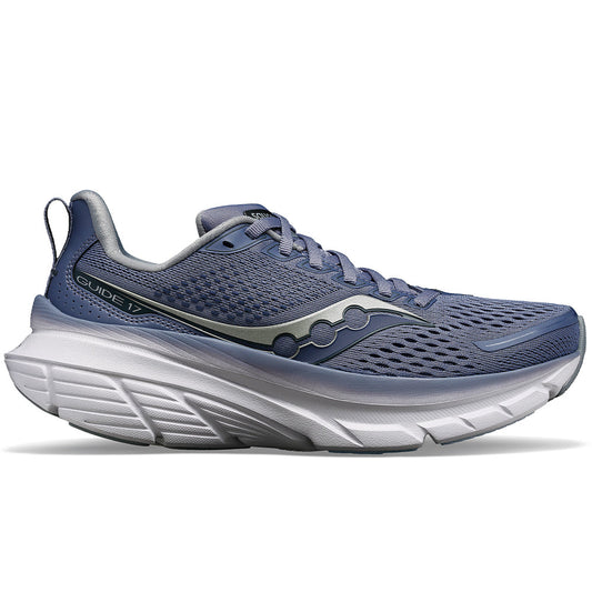 Women's Saucony Guide 17, Iris, 6.5 B Medium - Skoutley Outdoors LLC