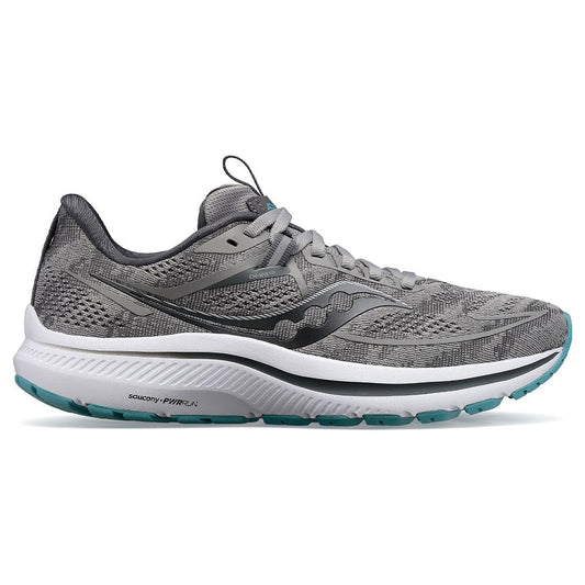 Women's Saucony Omni 21, Alloy/Rainfall, 6 D Wide - Skoutley Outdoors LLC