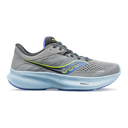 Women's Saucony Ride 16, Fossil/Pool, 12 B Medium - Skoutley Outdoors LLC
