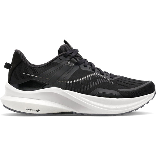 Women's Saucony Tempus, Black/Fog, 6.5 B Medium - Skoutley Outdoors LLC