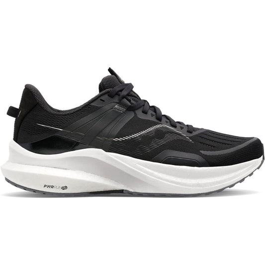 Women's Saucony Tempus, Black/Fog, 12 B Medium - Skoutley Outdoors LLC