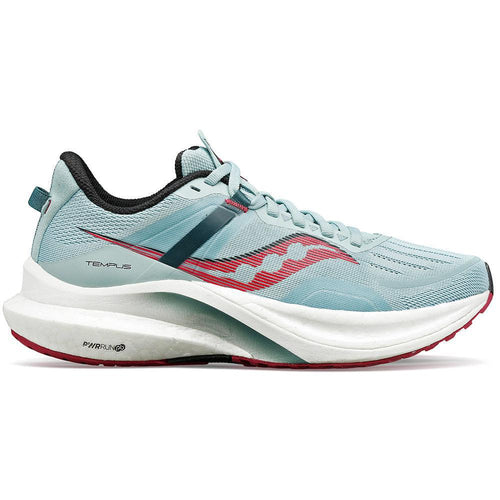 Women's Saucony Tempus, Mineral/Rose, 6.5 B Medium - Skoutley Outdoors LLC