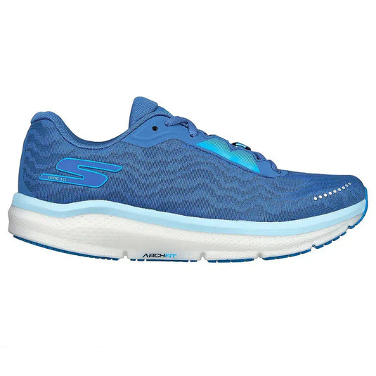 Women's Skechers Go Run Ride 10, Blue, 9.5 B Medium - Skoutley Outdoors LLC