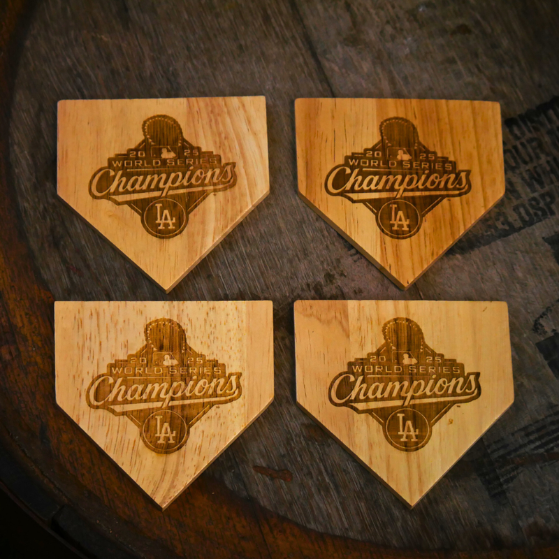 Load image into Gallery viewer, 2025 Los Angeles Dodgers World Series Champions Wooden Coasters
