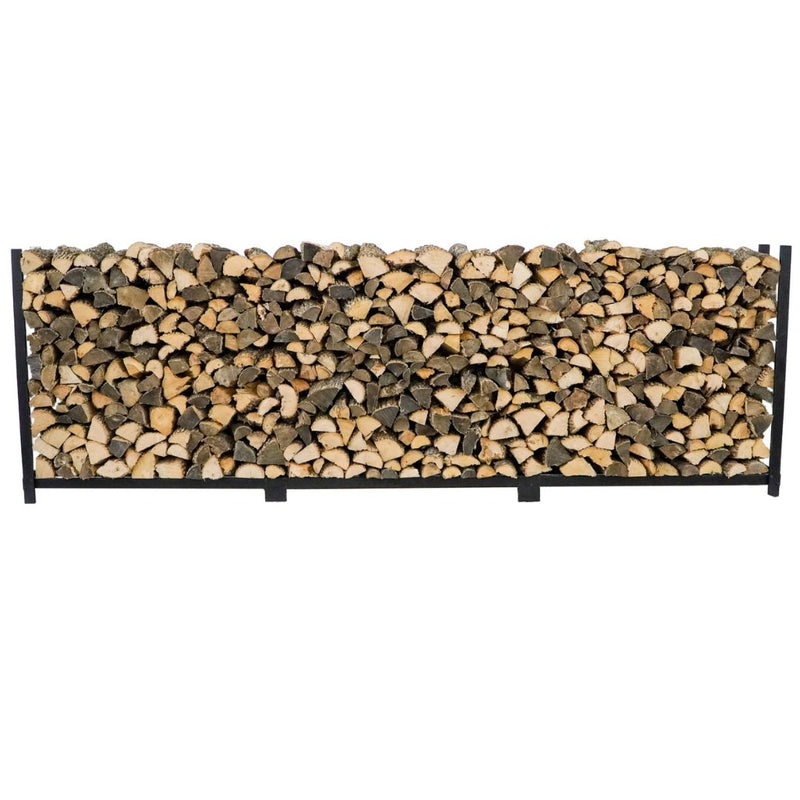 Load image into Gallery viewer, 12 ft Firewood Rack  Holds 3/4 Cord  Woodhaven

