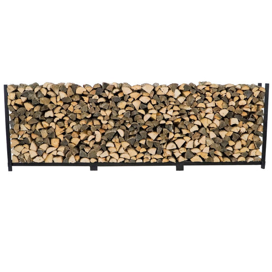 12 ft Firewood Rack  Holds 3/4 Cord  Woodhaven