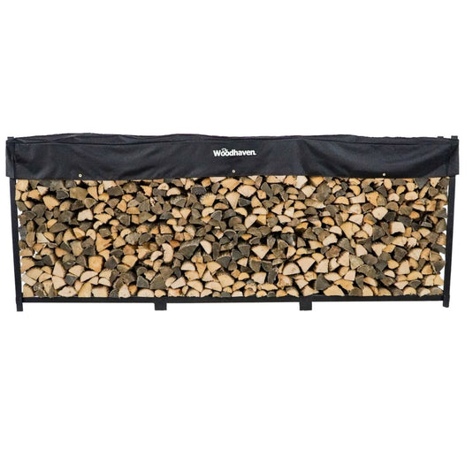 12 ft Firewood Rack  Holds 3/4 Cord  Woodhaven