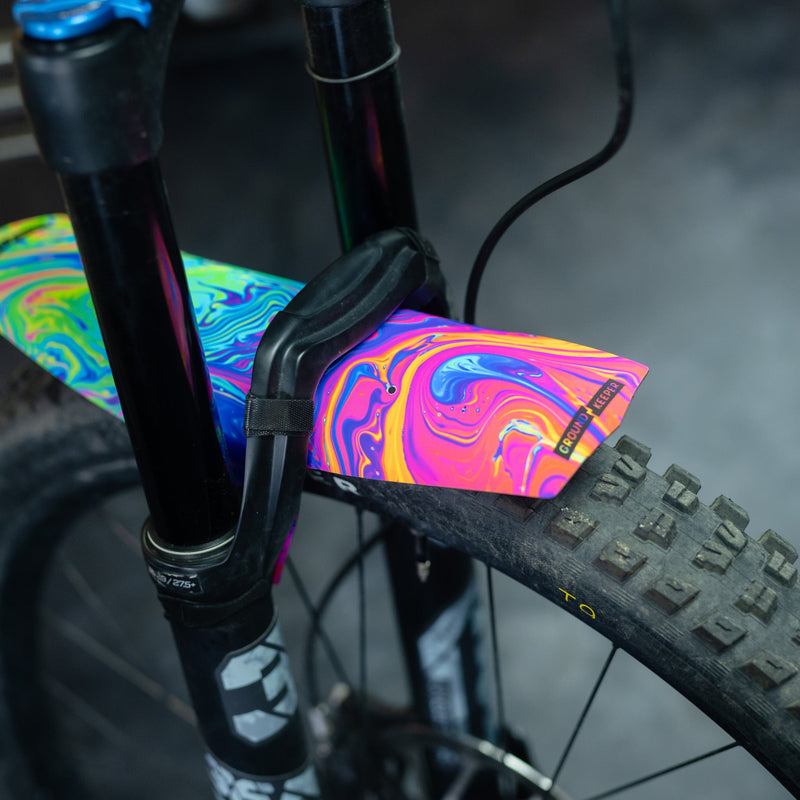 Load image into Gallery viewer, Oil Slick Long Fender
