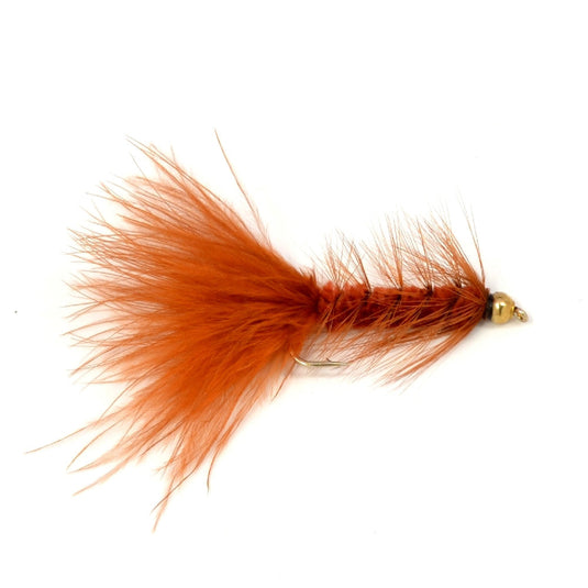 Bead Head Crystal Woolly Bugger Streamer Set -  12 Flies - Hook Size 8