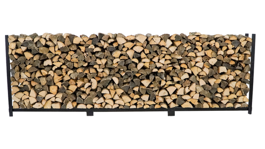 12 ft Firewood Rack  Holds 3/4 Cord  Woodhaven