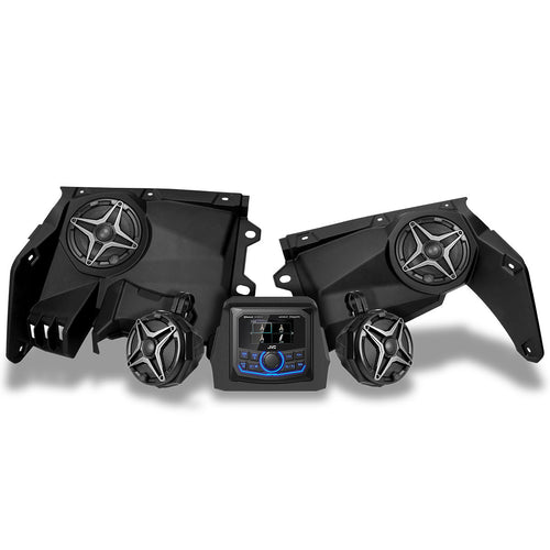 2017-2026 Can-Am® X3, Phase-2 A-Spec 4-Speaker System w/JVC