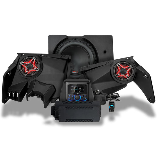 2017-2026 Can-Am® X3, Phase-3 V-Spec 3-Speaker 1650watt System w/JVC