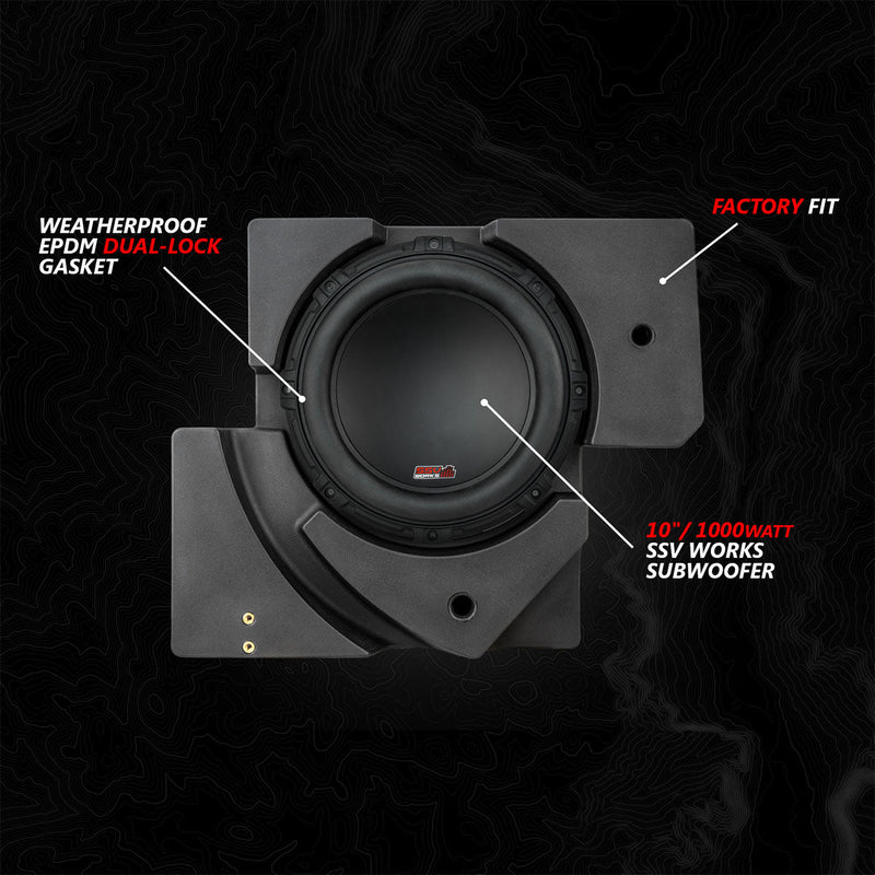 Load image into Gallery viewer, 2017-2024 Can-Am® X3, Phase-4 V-Spec 5-Speaker 1650watt System w/JVC
