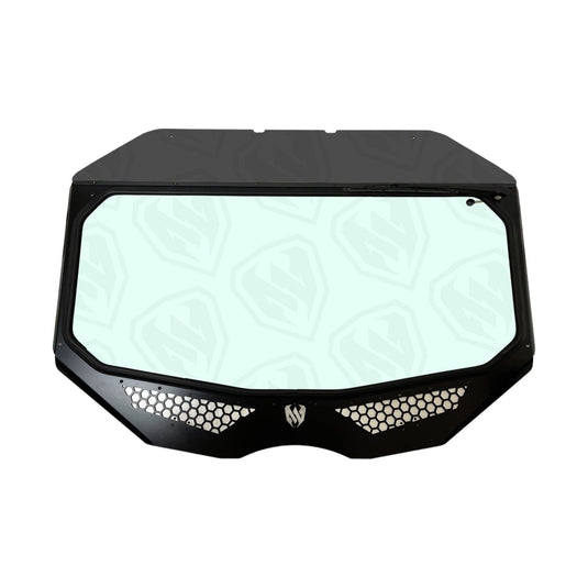 Moto Armor Maverick X3 Vented Full Glass Windshield