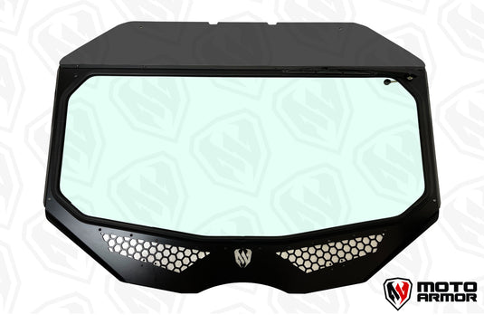 Maverick X3 Vented Full Glass Windshield