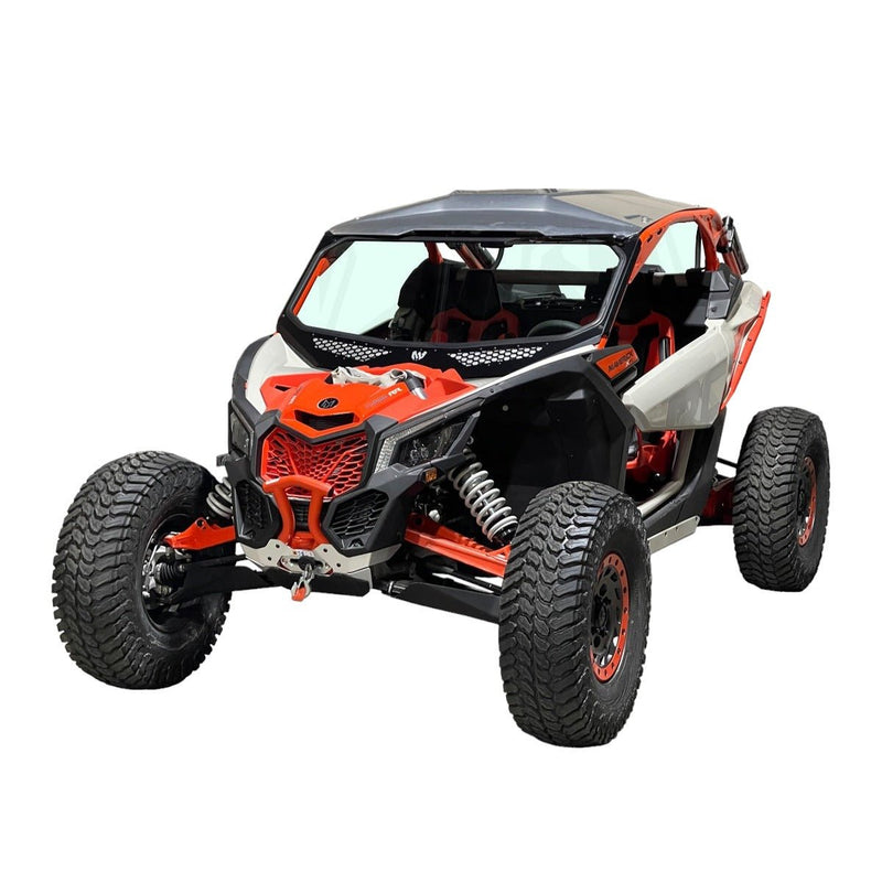 Load image into Gallery viewer, Moto Armor Maverick X3 Vented Full Glass Windshield
