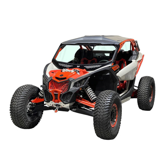 Moto Armor Maverick X3 Vented Full Glass Windshield