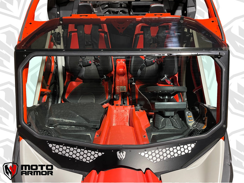 Load image into Gallery viewer, Maverick X3 Vented Full Glass Windshield
