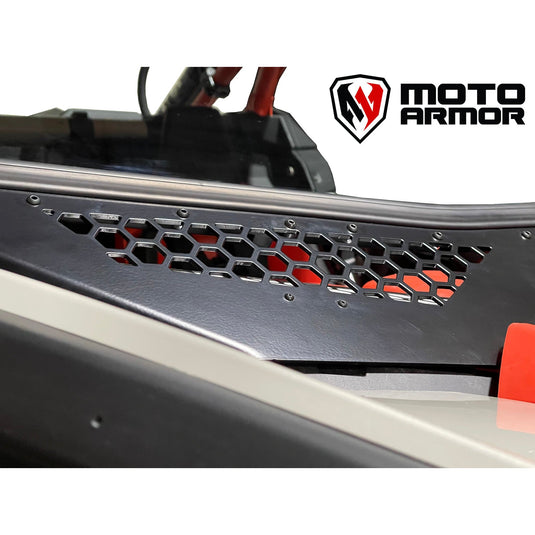 2017-2025 Can Am X3 Full Glass Windshield - Two Vent