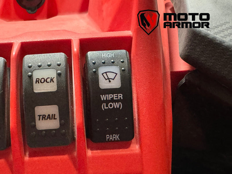 Load image into Gallery viewer, Moto Armor Maverick X3 Electric Wiper Kit (Dual Speed)
