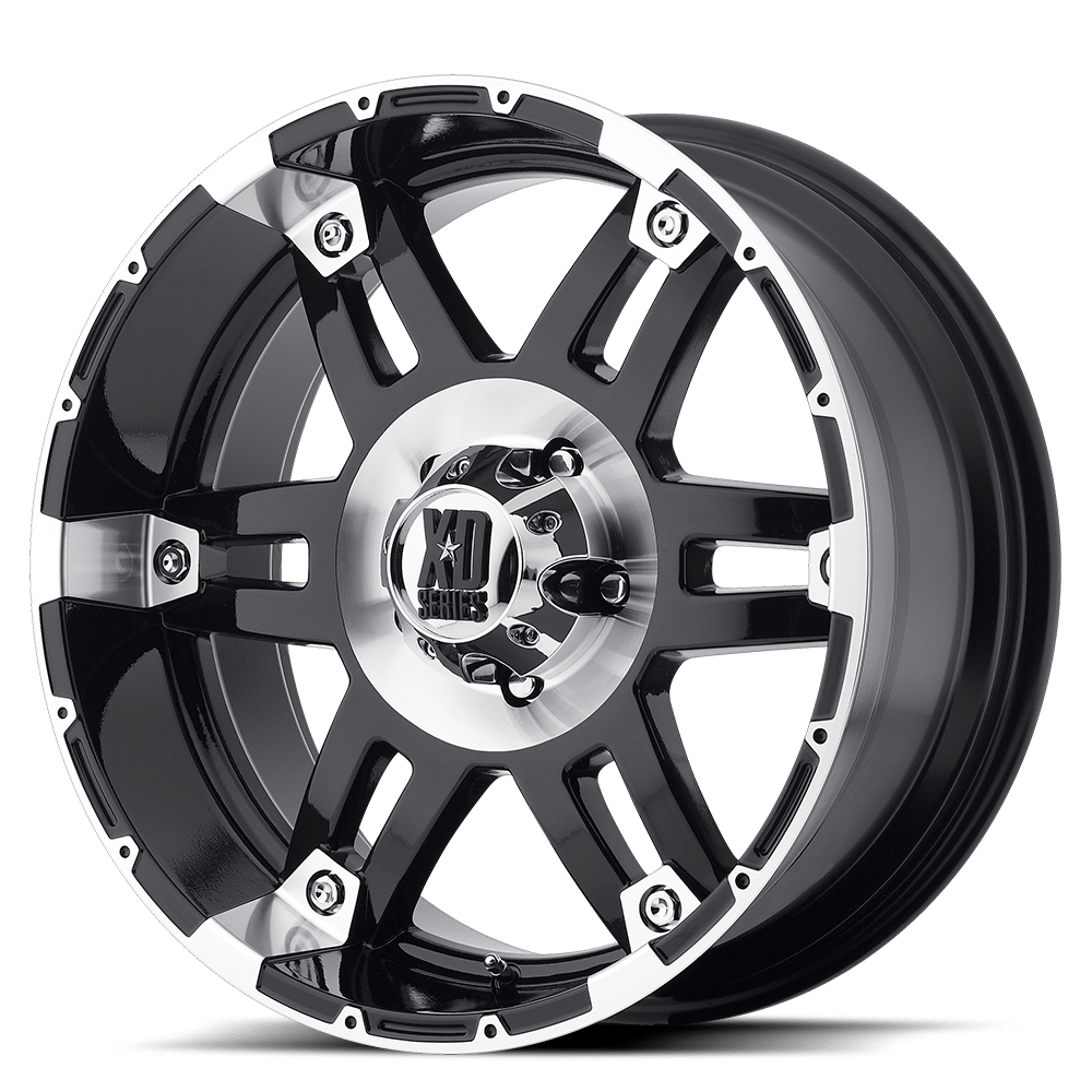 American Racing Gloss Black Machined