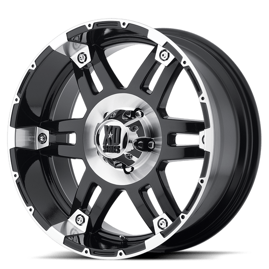 American Racing Gloss Black Machined