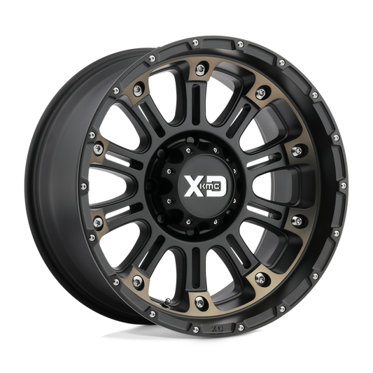 Xd Xd829 Hoss Ii Satin Black Machined Dark Tint