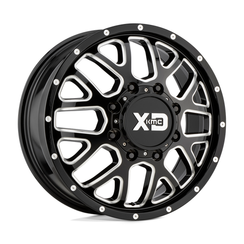 Xd Xd843 Grenade Dually Gloss Black Milled Front