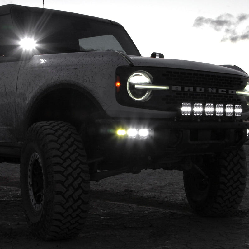 Load image into Gallery viewer, Fog Pocket LED Light Kit - Steel Bumper - Ford Bronco 2021 +
