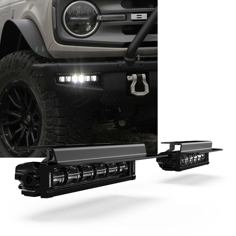 Load image into Gallery viewer, Fog Pocket LED Light Kit - Steel Bumper - Ford Bronco 2021 +
