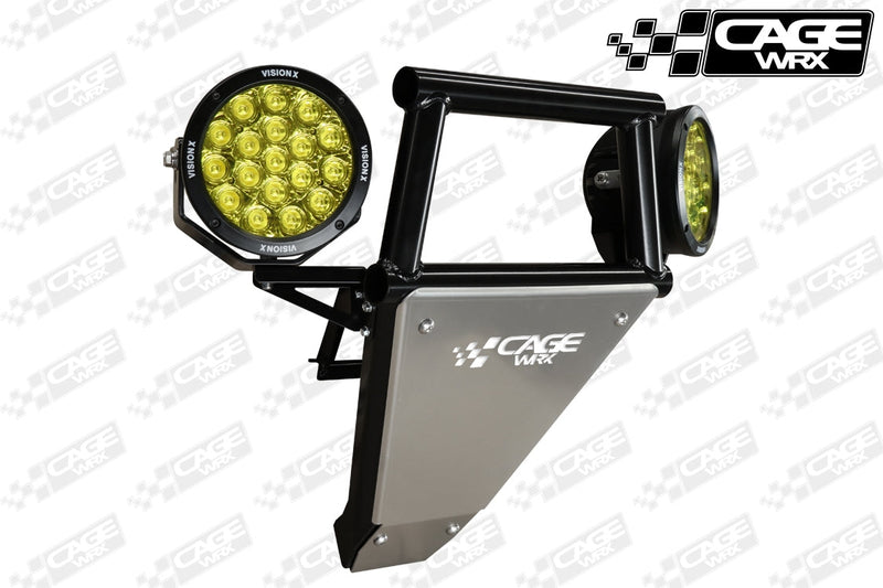 Load image into Gallery viewer, Polaris RZR Outer Light Tabs for Cagewrx Front Bumper | Pro R / Pro S / Turbo R / Pro XP
