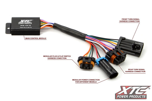 XTC Power Products Self-Canceling Turn Signal Kit With Horn for RZR XP 1000 / Turbo / Turbo S