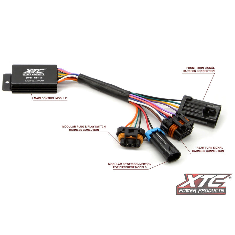 Load image into Gallery viewer, XTC Power Products Turn Signal Kit With Billet Lever for RZR Pro XP

