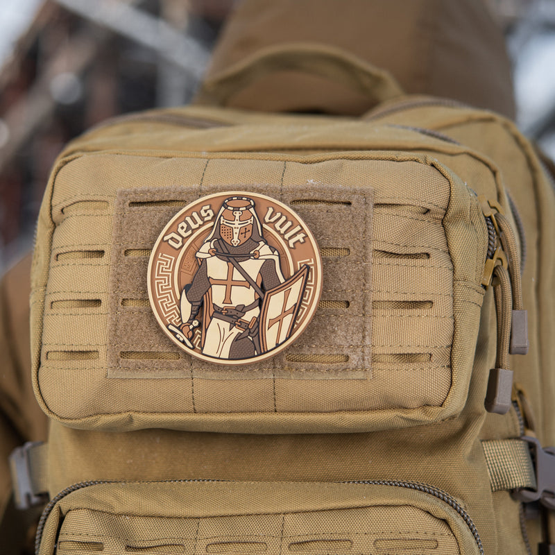 Load image into Gallery viewer, M-Tac patch Deus Vult 3D PVC
