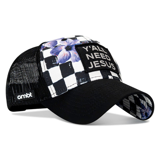 Y'all Need Jesus Patch Original Ripstop Snapback Hat