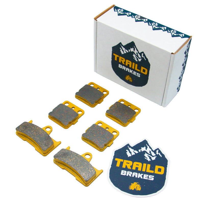 Load image into Gallery viewer, Yamaha Grizzly 660 2002-2008 Ceramic Brake Pad Set
