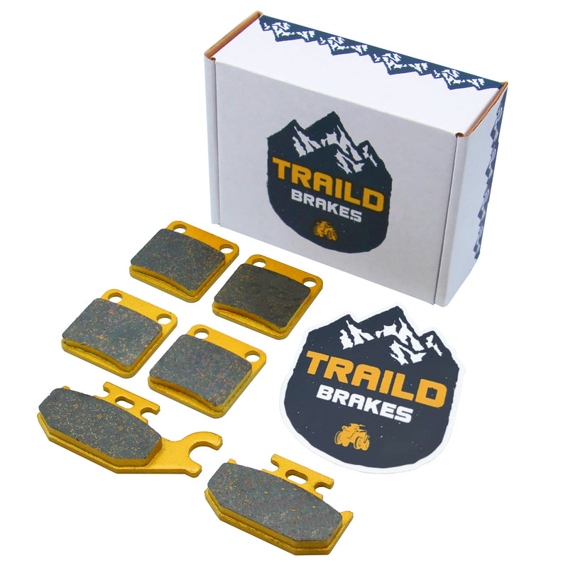 Load image into Gallery viewer, Yamaha Kodiak/Grizzly 400/450 2000-2008 Ceramic Brake Pad Set
