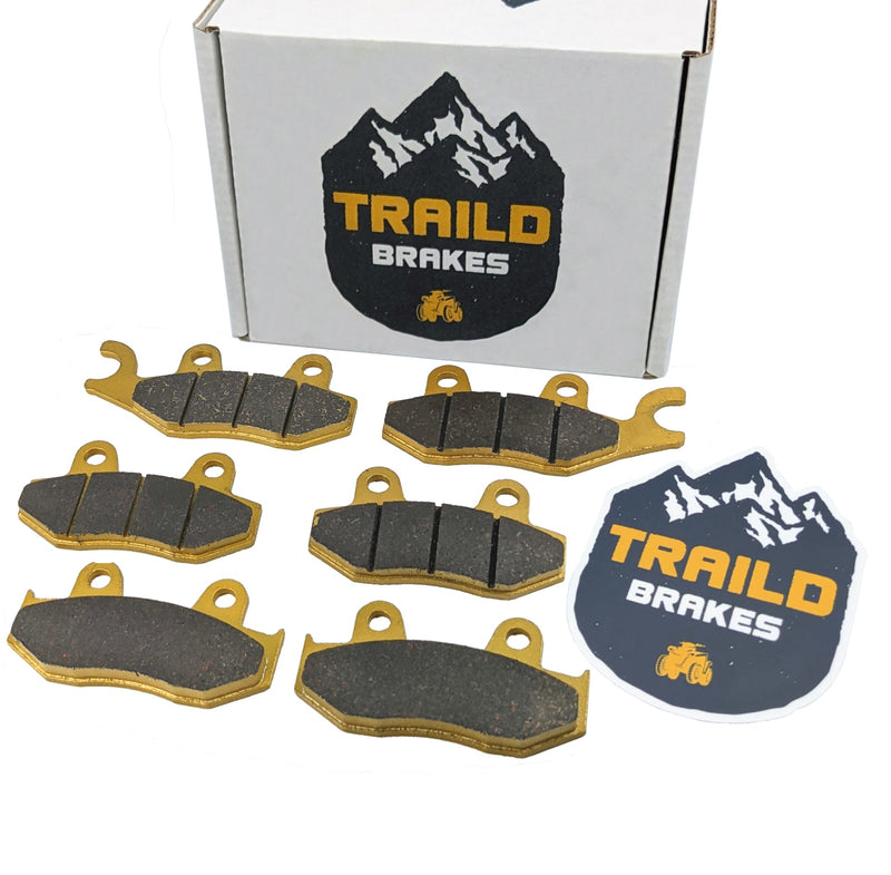 Load image into Gallery viewer, Yamaha Raptor 700 2013-2026 Ceramic Brake Pad Set
