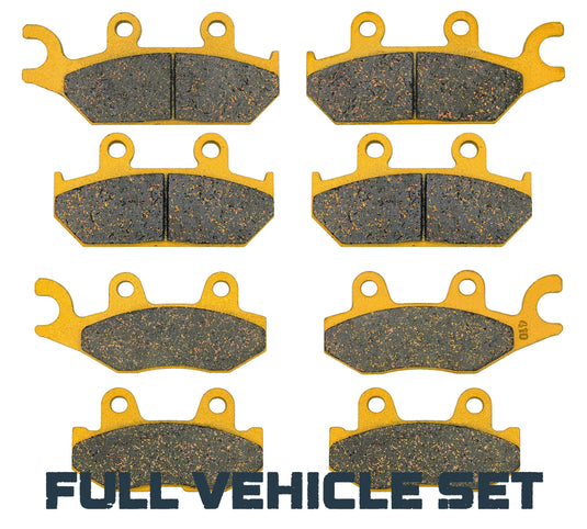 Yamaha Wolverine 700/850/1000 2016-2026 Ceramic Brake Pad Set