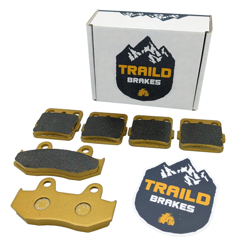 Load image into Gallery viewer, Yamaha YFZ 450 2012-2013 Ceramic Brake Pad Set
