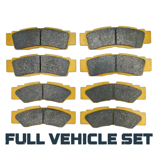 Yamaha Wolverine RMAX2/RMAX4 2021-2024 Ceramic Brake Pad Set with Parking Brake