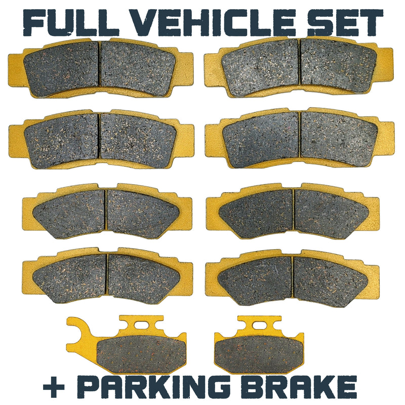 Load image into Gallery viewer, Yamaha Wolverine RMAX2/RMAX4 2021-2024 Ceramic Brake Pad Set with Parking Brake
