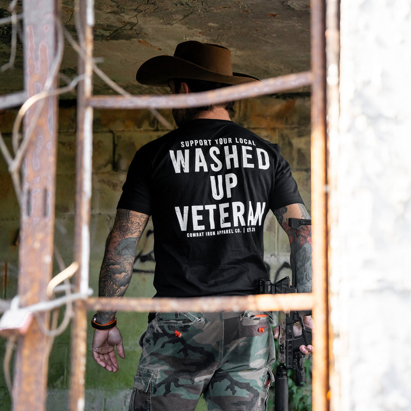 Load image into Gallery viewer, Washed Up Veteran Men&#39;s T-Shirt
