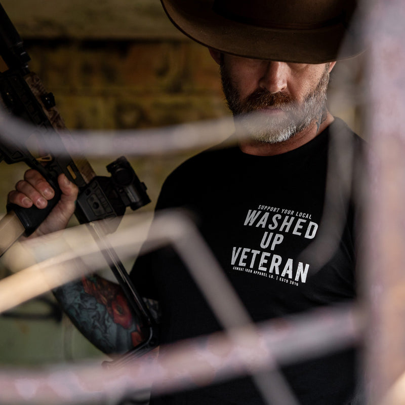 Load image into Gallery viewer, Washed Up Veteran Men&#39;s T-Shirt
