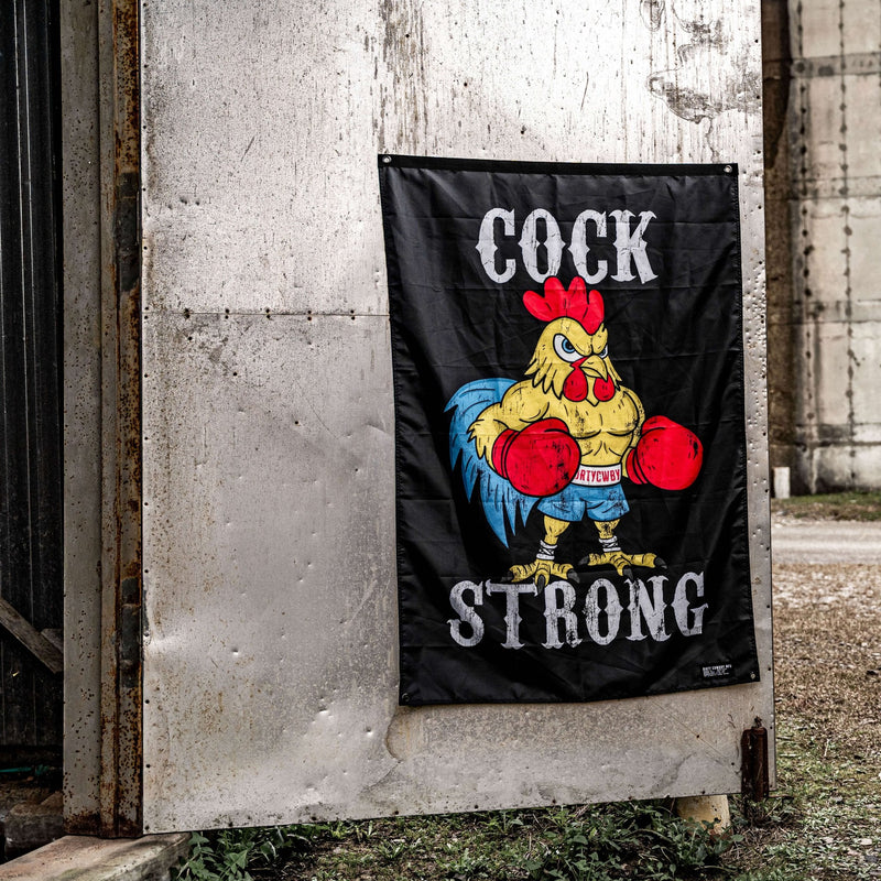 Load image into Gallery viewer, Cock Strong Boxing Chicken 3' X 5' Flag
