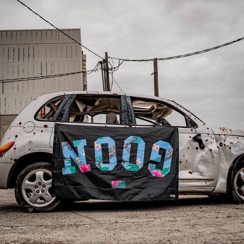 Load image into Gallery viewer, Tropical Goon Arched 3&#39;x5&#39; Flag
