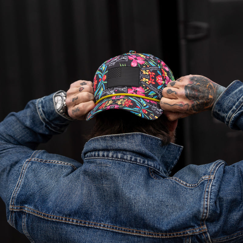 Load image into Gallery viewer, American Flag PVC Patch Waterproof Weekender Snapback
