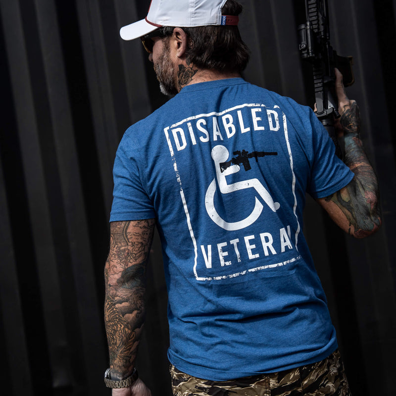 Load image into Gallery viewer, Disabled Veteran Handicap Men&#39;s T-Shirt
